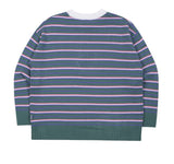 TARGETTO(ターゲット) KEY RING STRIPE KNIT_BLUE GREEN