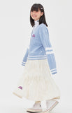 TARGETTO(ターゲット) COMBI CABLE CARDIGAN_LIGHT BLUE