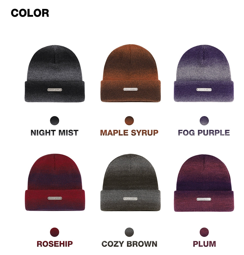 オルモストブルー(Almost Blue) GRADATION BEANIE