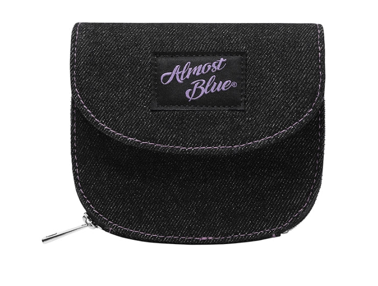 オルモストブルー(Almost Blue) DENIM HALF MOON WALLET