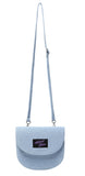 オルモストブルー(Almost Blue) DENIM HALF MOON CROSS BAG