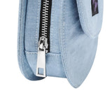 オルモストブルー(Almost Blue) DENIM HALF MOON CROSS BAG