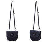 オルモストブルー(Almost Blue) DENIM HALF MOON CROSS BAG