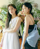 オルモストブルー(Almost Blue) DENIM BUCKET SLING BAG