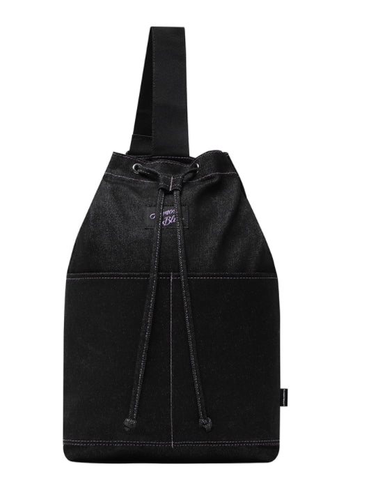 オルモストブルー(Almost Blue) DENIM BUCKET SLING BAG