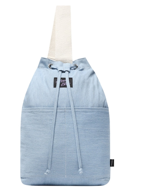 オルモストブルー(Almost Blue) DENIM BUCKET SLING BAG