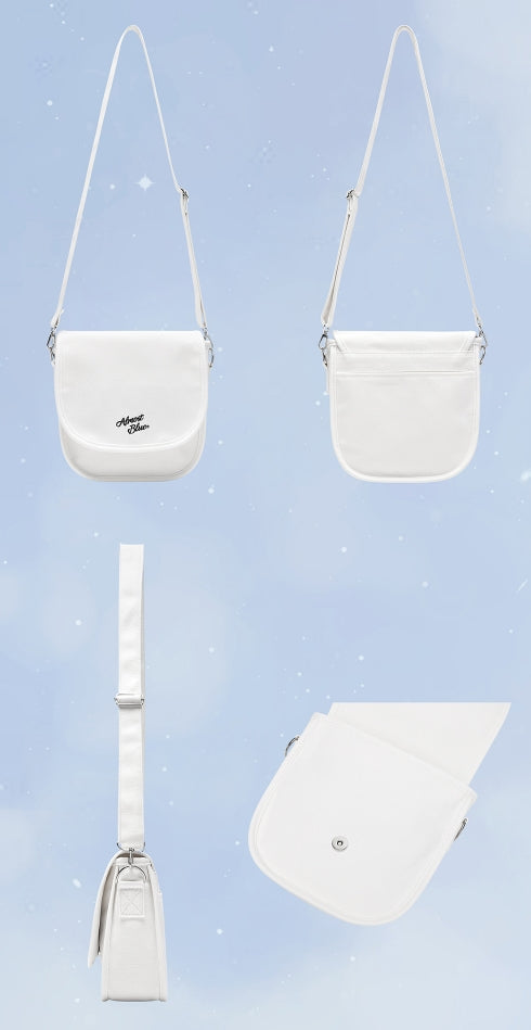 オルモストブルー(Almost Blue) HALF MOON CANVAS CROSS BAG