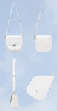 オルモストブルー(Almost Blue) HALF MOON CANVAS CROSS BAG