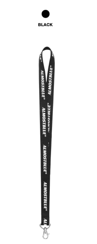 オルモストブルー(Almost Blue) ORIGINAL LOGO LANYARD