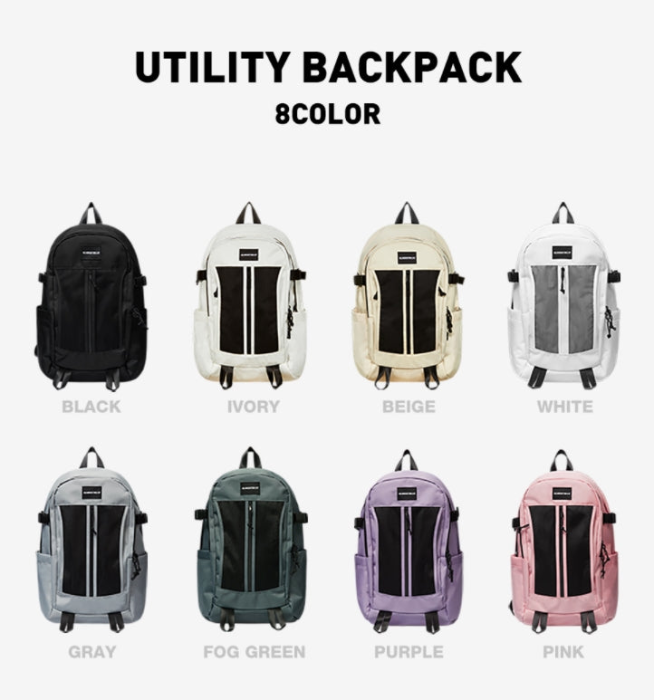オルモストブルー(Almost Blue) UTILITY BACKPACK - 8COLORS