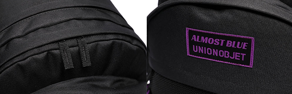 オルモストブルー(Almost Blue) ALMOST BLUE X UNION OBJET ULTRA VIOLET BACKPACK - BLACK