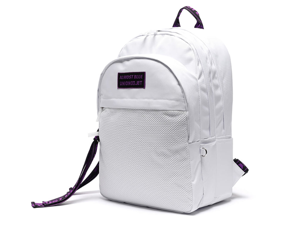 オルモストブルー(Almost Blue) ALMOST BLUE X UNION OBJET ULTRA VIOLET BACKPACK - WHITE