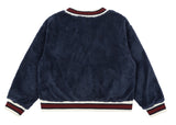 ロマンティッククラウン(ROMANTIC CROWN)      WOMANS RC LINING CARDIGAN_NAVY