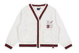 ロマンティッククラウン(ROMANTIC CROWN)   WOMANS RC LINING CARDIGAN_OATMEAL