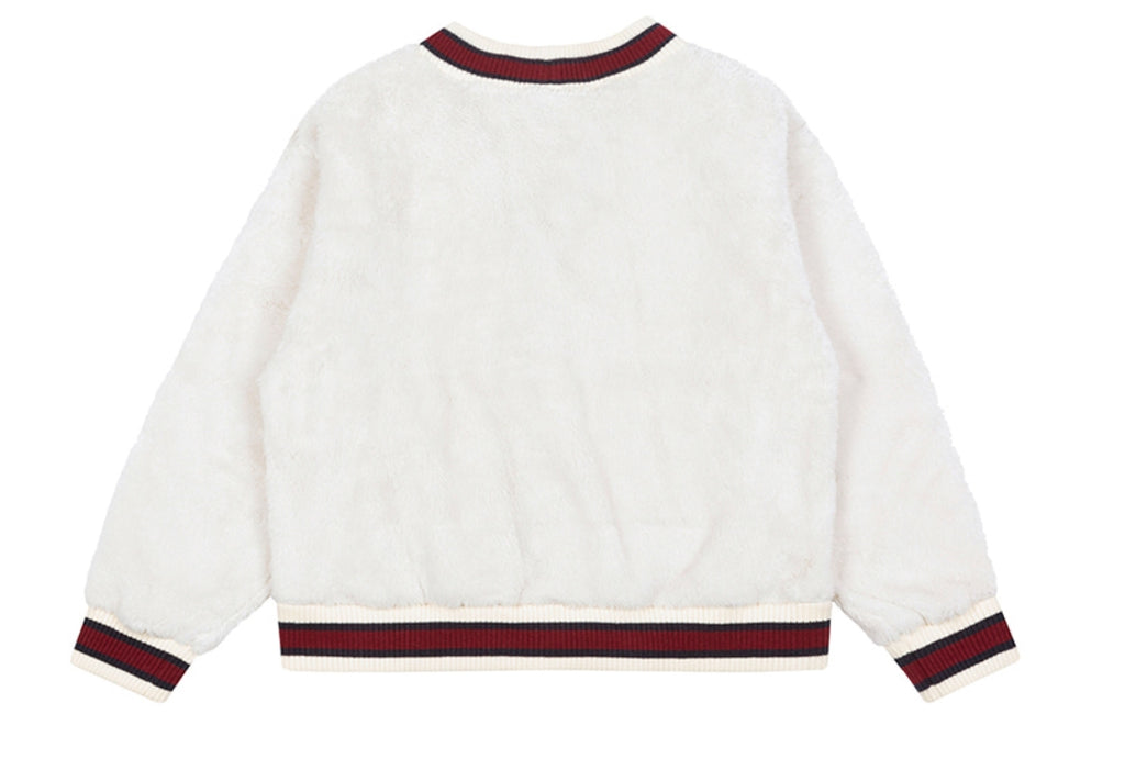ロマンティッククラウン(ROMANTIC CROWN)   WOMANS RC LINING CARDIGAN_OATMEAL