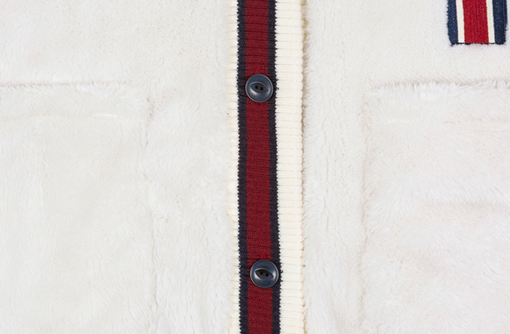 ロマンティッククラウン(ROMANTIC CROWN)   WOMANS RC LINING CARDIGAN_OATMEAL
