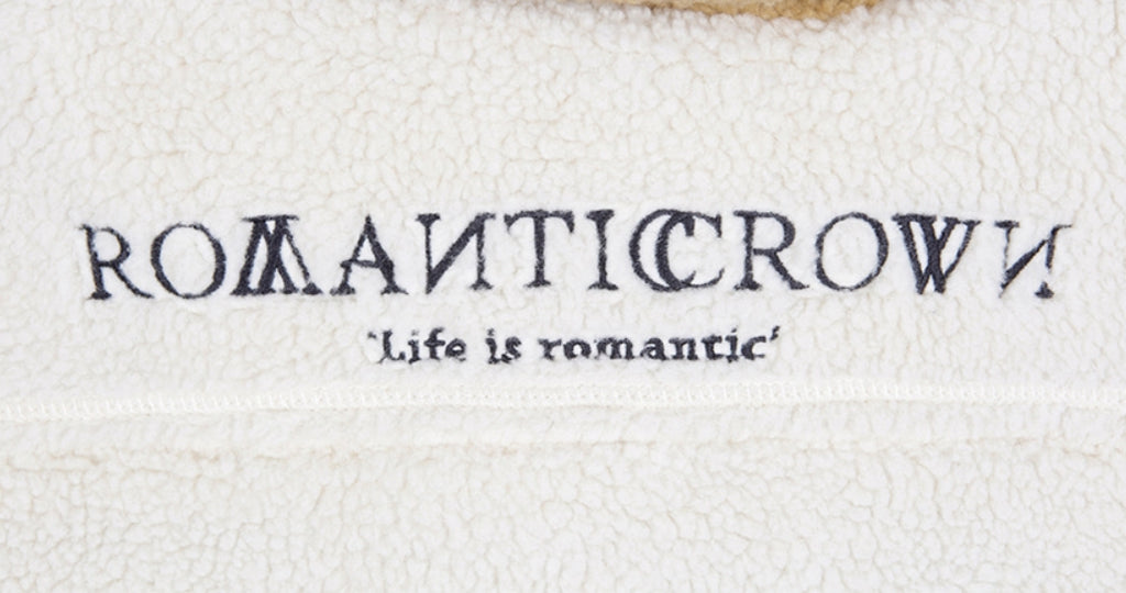 ロマンティッククラウン(ROMANTIC CROWN)  WOMANS WINTER SHERPA JACKET_OATMEAL