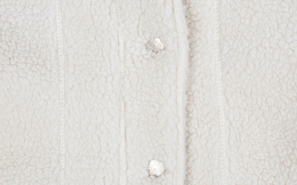 ロマンティッククラウン(ROMANTIC CROWN)  WOMANS WINTER SHERPA JACKET_OATMEAL