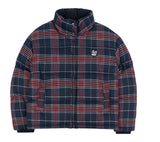 ロマンティッククラウン(ROMANTIC CROWN)  WOMANS CROSS CHECK PARKA_NAVY