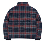 ロマンティッククラウン(ROMANTIC CROWN)  WOMANS CROSS CHECK PARKA_NAVY