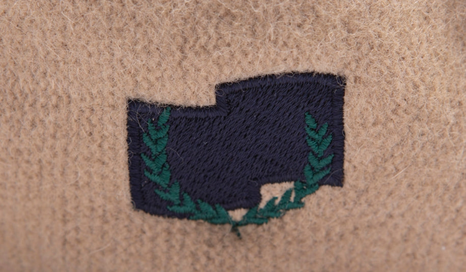 ロマンティッククラウン(ROMANTIC CROWN)  LAUREL LOGO BERET_BEIGE