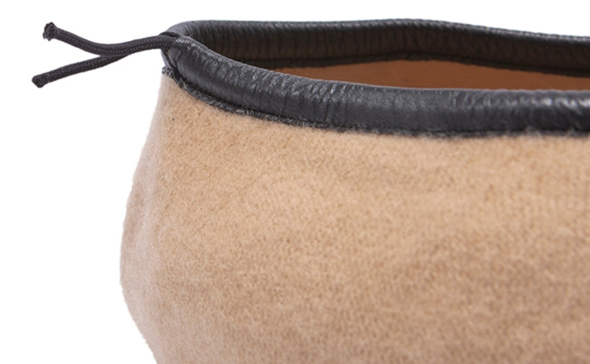 ロマンティッククラウン(ROMANTIC CROWN)  LAUREL LOGO BERET_BEIGE