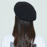 ロマンティッククラウン(ROMANTIC CROWN)  LAUREL LOGO BERET_BLACK