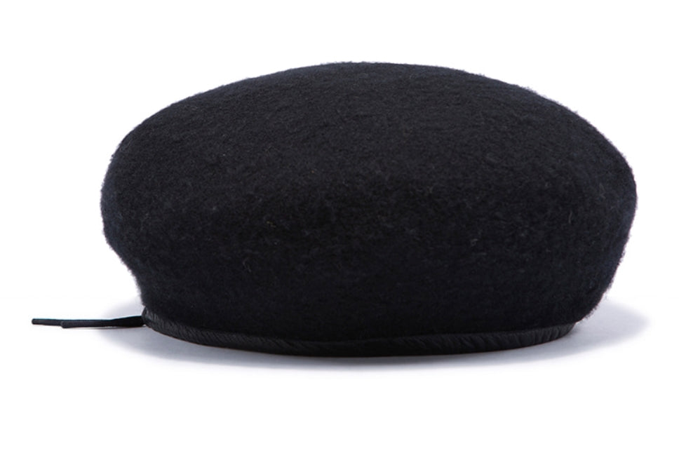ロマンティッククラウン(ROMANTIC CROWN)  LAUREL LOGO BERET_BLACK