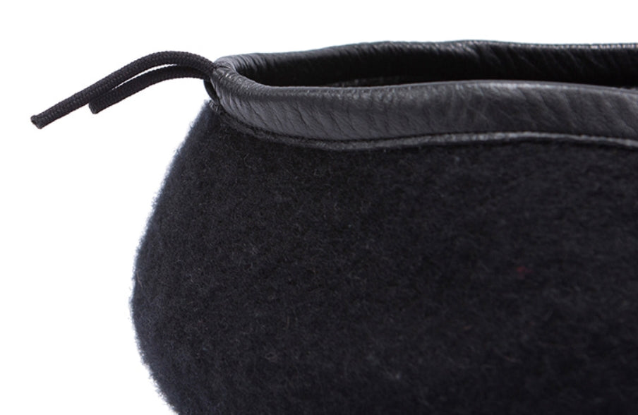 ロマンティッククラウン(ROMANTIC CROWN)  LAUREL LOGO BERET_BLACK