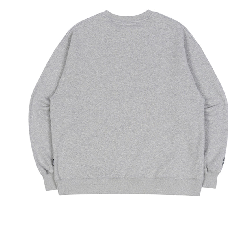 ロマンティッククラウン(ROMANTIC CROWN) SUNDAY SYNDROME CADILLAC SWEATSHIRT_GREY