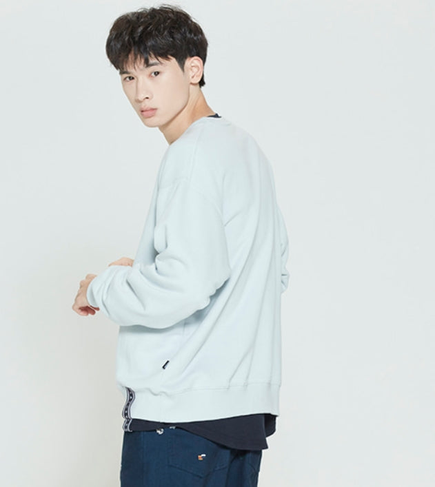 ロマンティッククラウン(ROMANTIC CROWN) SUNDAY SYNDROME CADILLAC SWEATSHIRT_SKY BLUE