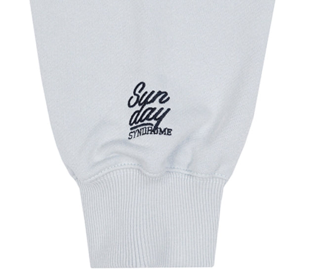 ロマンティッククラウン(ROMANTIC CROWN) SUNDAY SYNDROME CADILLAC SWEATSHIRT_SKY BLUE