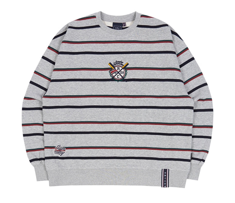 ロマンティッククラウン(ROMANTIC CROWN) PADDLING LOGO SWEATSHIRT_GREY