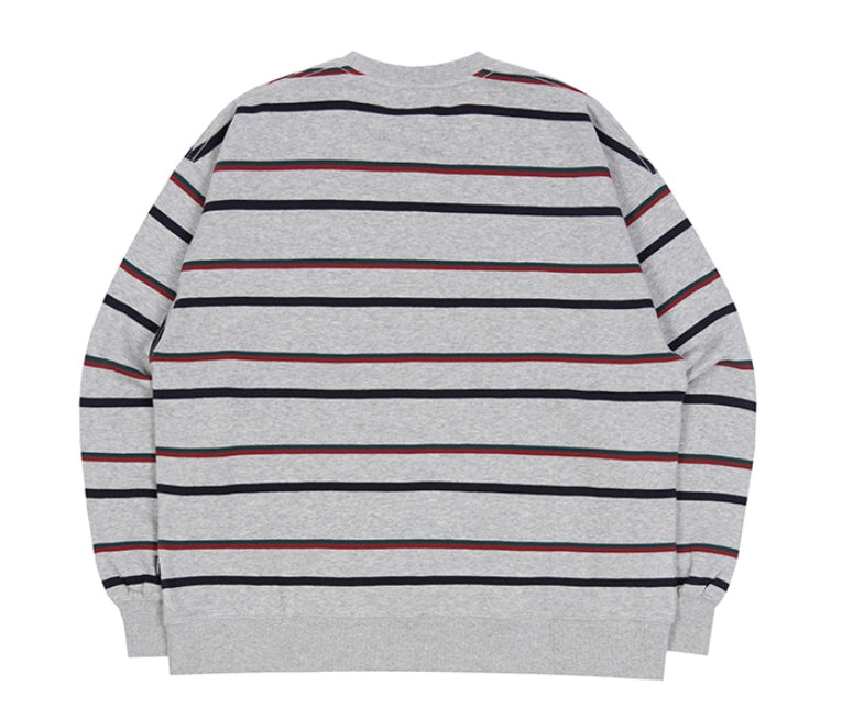 ロマンティッククラウン(ROMANTIC CROWN) PADDLING LOGO SWEATSHIRT_GREY