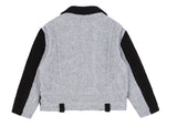 ロマンティッククラウン(ROMANTIC CROWN) HEAVY FLEECE RIDER JACKET_BLACK
