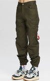 ベドインベド(BADINBAD)  POCKET COTTON JOGGER PANTS_KHAKI