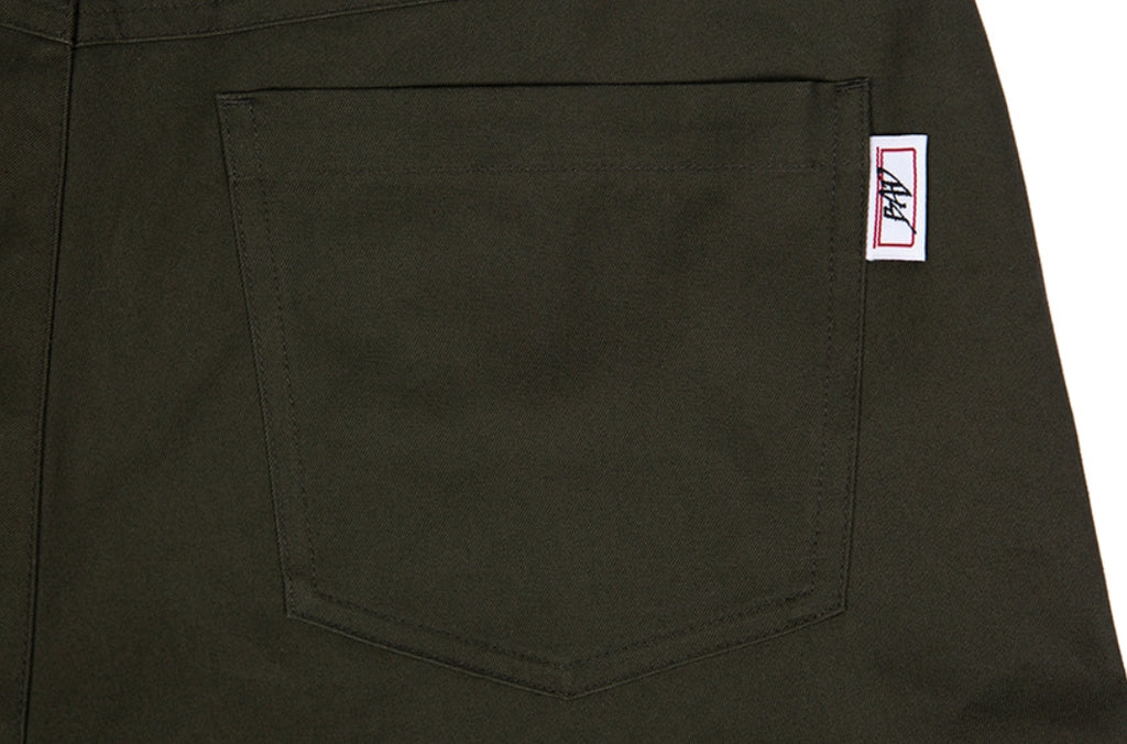 ベドインベド(BADINBAD)  POCKET COTTON JOGGER PANTS_KHAKI