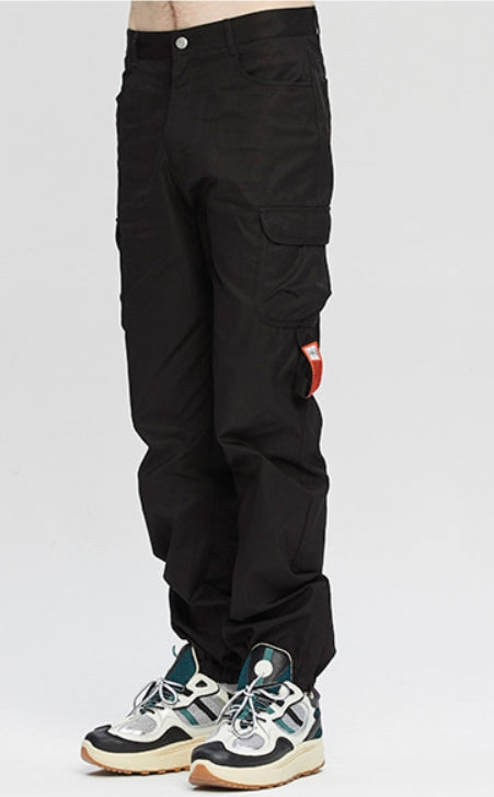 ベドインベド(BADINBAD)  POCKET COTTON JOGGER PANTS_BLACK