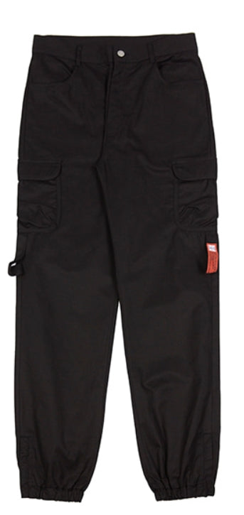 ベドインベド(BADINBAD)  POCKET COTTON JOGGER PANTS_BLACK