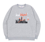 ベドインベド(BADINBAD)  BAD CITY SWEATSHIRT_GREY
