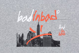 ベドインベド(BADINBAD)  BAD CITY SWEATSHIRT_GREY