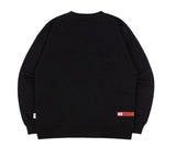 ベドインベド(BADINBAD)  BAD CITY SWEATSHIRT_BLACK