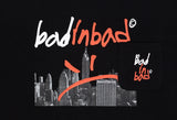 ベドインベド(BADINBAD)  BAD CITY SWEATSHIRT_BLACK
