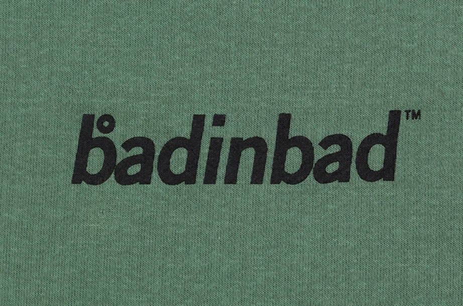 ベドインベド(BADINBAD)  NAPOLEON GALLERY SWEATSHIRT_SAGE GREEN