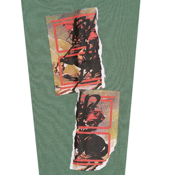 ベドインベド(BADINBAD)  NAPOLEON GALLERY SWEATSHIRT_SAGE GREEN