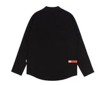 ベドインベド(BADINBAD)  PLAIN HALF TURTLENECK_BLACK