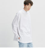 ベドインベド(BADINBAD)  PLAIN HALF TURTLENECK_WHITE