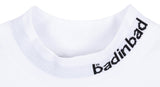 ベドインベド(BADINBAD)  PLAIN HALF TURTLENECK_WHITE