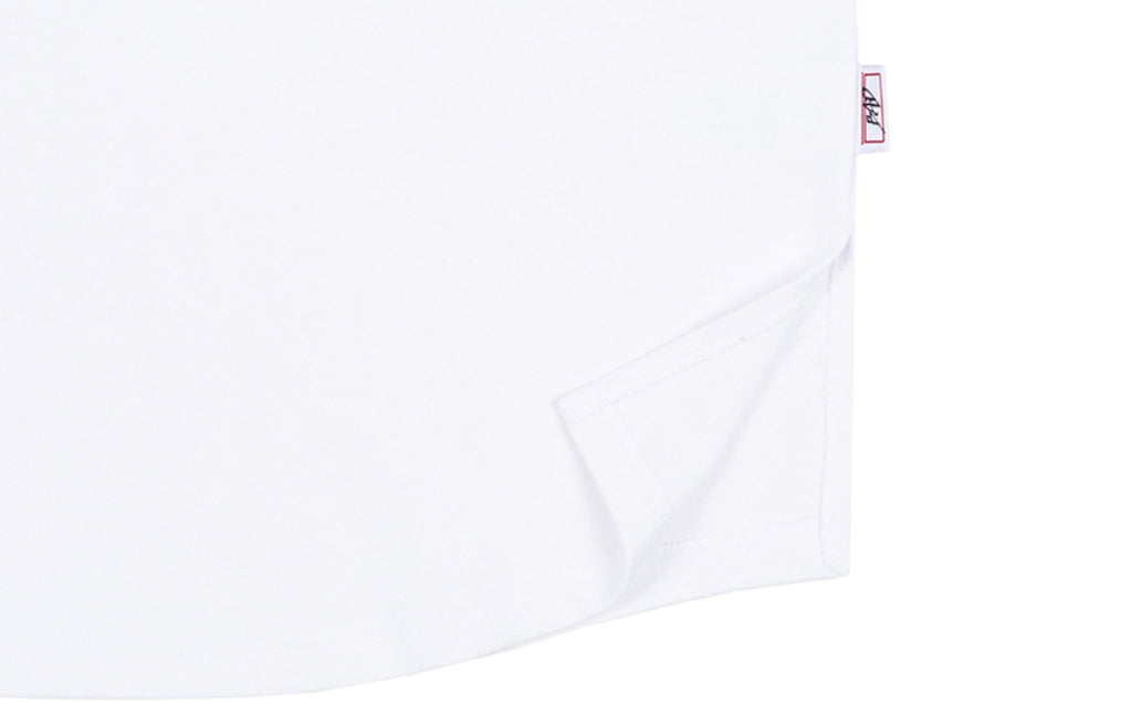 ベドインベド(BADINBAD)  PLAIN HALF TURTLENECK_WHITE