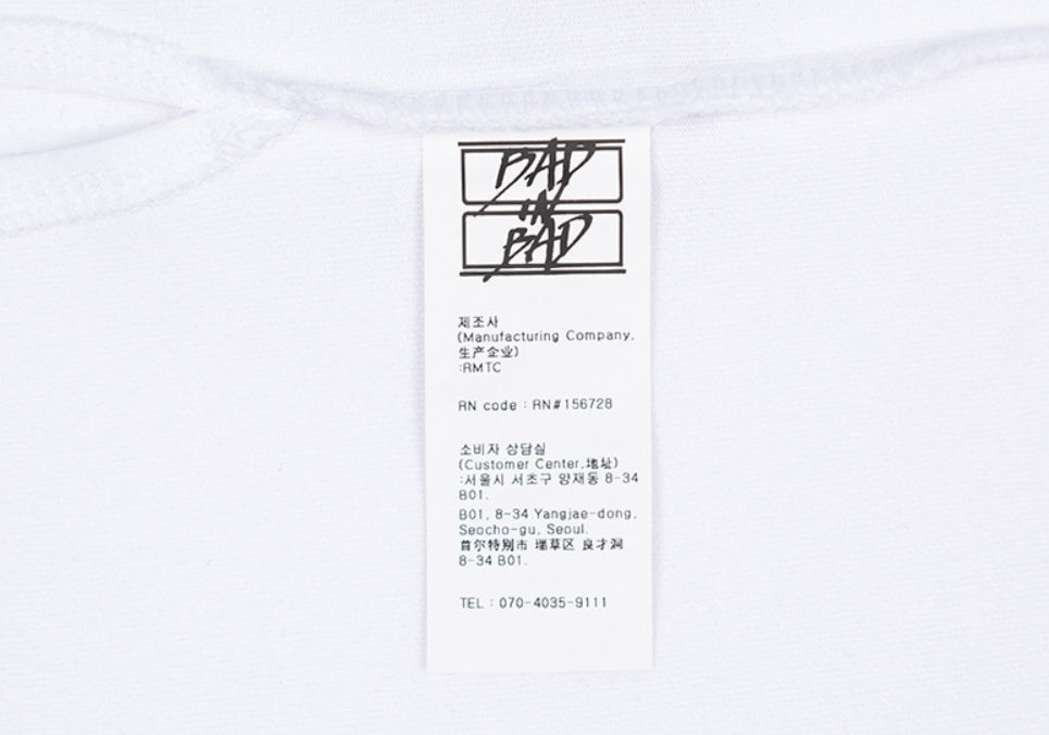 ベドインベド(BADINBAD)  PLAIN HALF TURTLENECK_WHITE